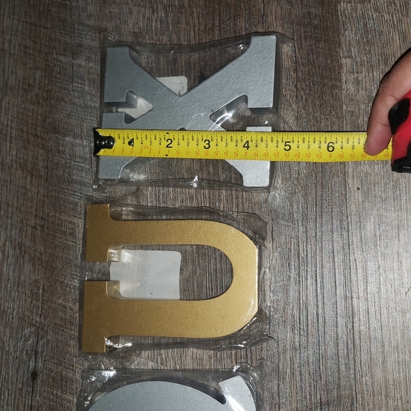 Wooden Letters - Picture 2 of 3